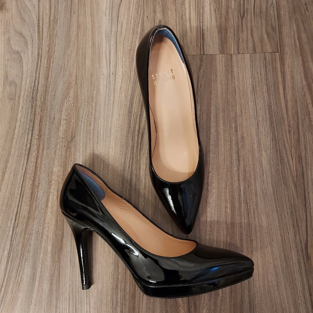 Stuart Weitzman patent leather heels